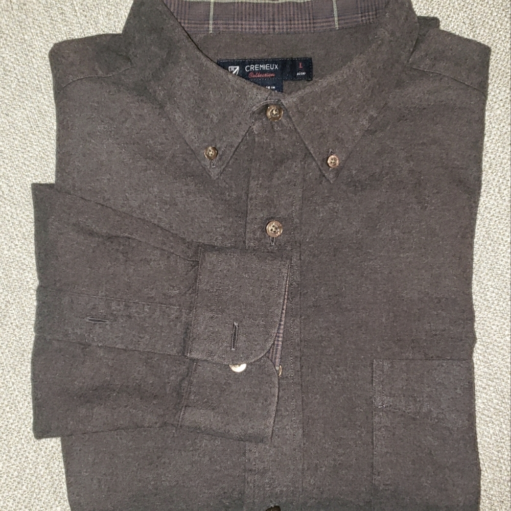 Cremieuz Mens Long sleeve button down.